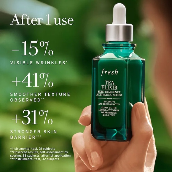 NEW Fresh Tea Elixir Skin Resilience Activating Serum - Picture 3 of 6